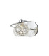 Talia Wall Light Switched 1 Light G9 Polished Chrome/Silver/Clear Glass-1