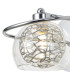 Talia Wall Light Switched 1 Light G9 Polished Chrome/Silver/Clear Glass-5