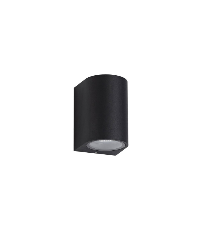 Tomar Curved Wall Lamp 1 x GU10 IP54 Sand Black-3