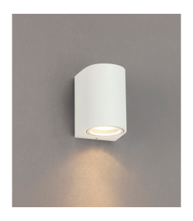 Tomar Curved Wall Lamp 1 x GU10 IP54 Sand White-2