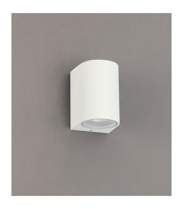 Tomar Curved Wall Lamp 1 x GU10 IP54 Sand White-6