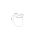 Tomar Curved Wall Lamp 1 x GU10 IP54 Sand White-7