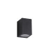 Tomar Rectangle Wall Lamp 1 x GU10 IP54 Sand Black-3