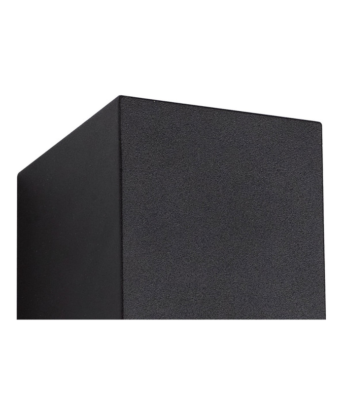 Tomar Rectangle Wall Lamp 1 x GU10 IP54 Sand Black-5