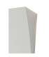 Valerie Curved Rectangular Wall Lamp 2 x G9 (Max 25W) White Paintable Gypsum 1yr Warranty-5