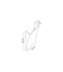 Valerie Curved Rectangular Wall Lamp 2 x G9 (Max 25W) White Paintable Gypsum 1yr Warranty-7