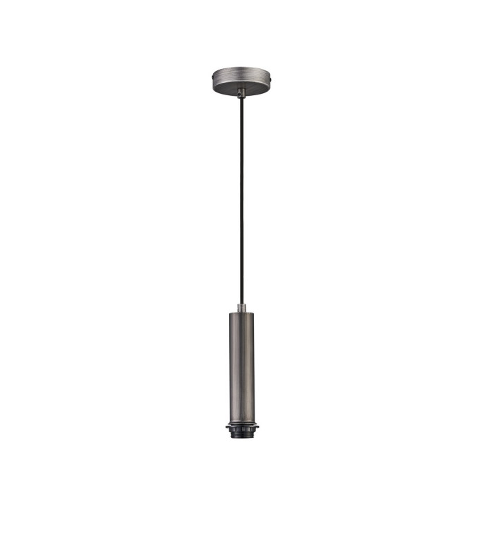 Wick 1.5m Suspension Kit 1 Light E27 Aged Pewter-3