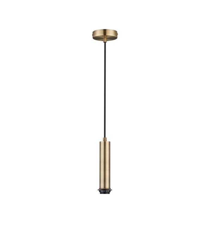 Wick 1.5m Suspension Kit 1 Light E27 Antique Brass-3