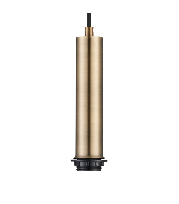 Wick 1.5m Suspension Kit 1 Light E27 Antique Brass-5