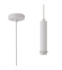 Wick 1.5m Suspension Kit 1 Light E27 Satin White-1