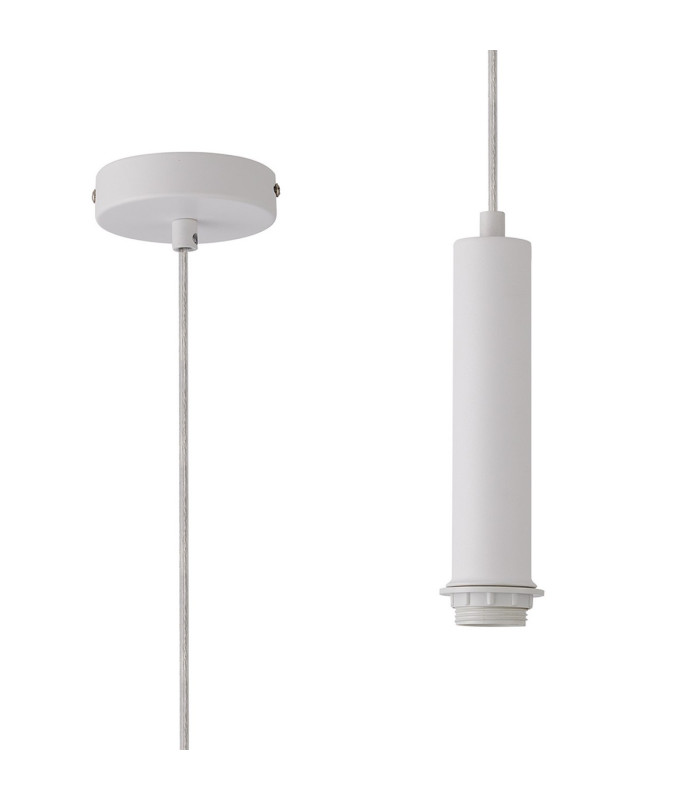 Wick 1.5m Suspension Kit 1 Light E27 Satin White-1