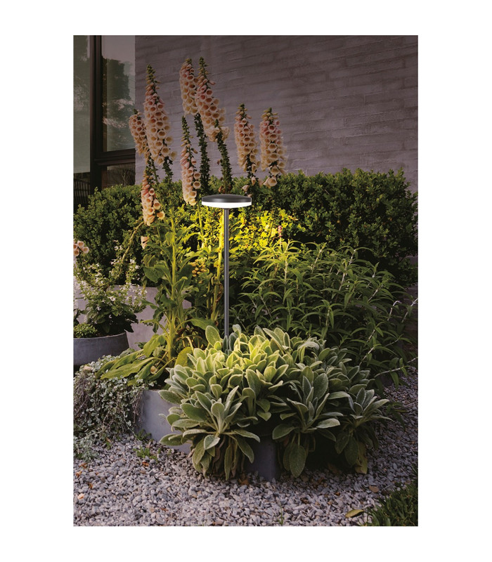 Akita 60cm Bollard 12W LED 3000K 880lm IP54 Sand Black 3yrs Warranty-3