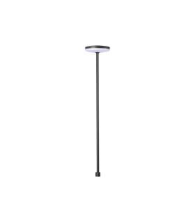 Akita 80cm Bollard 12W LED 3000K 880lm IP54 Sand Black 3yrs Warranty-1