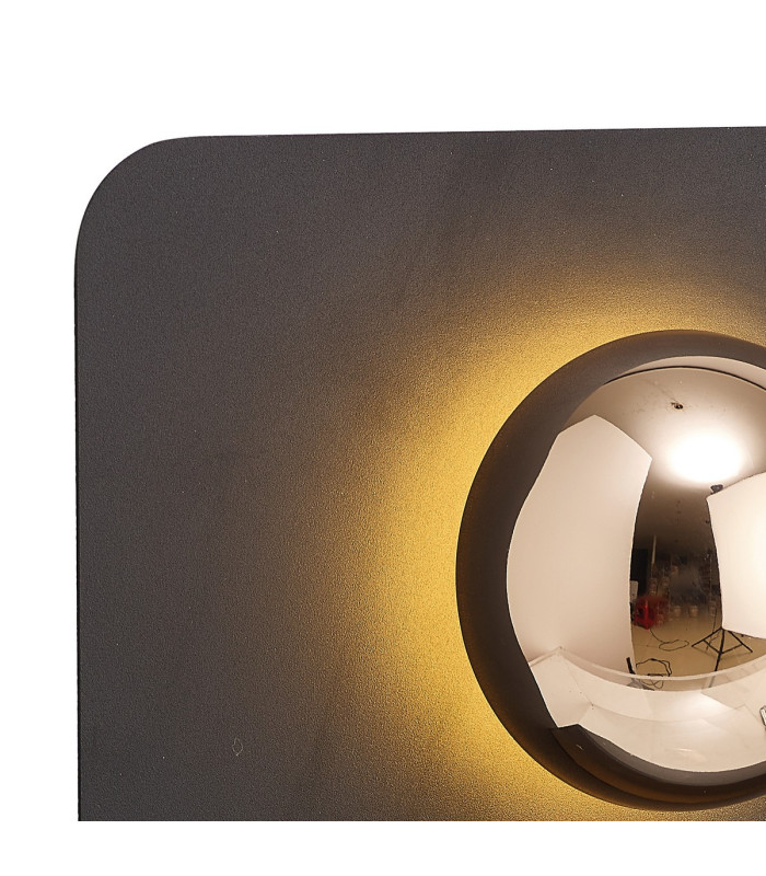 Alba 25cm Table Lamp 8W LED 3000K 640lm Black/French Gold 3yrs Warranty-5