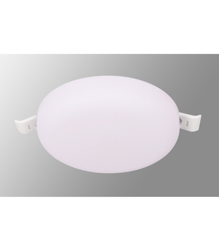 Algarve 100mm Round Downlight 10W LED 3000K 870lm White Cut Out 55-70mm Driver Included 3yrs Warranty-2
