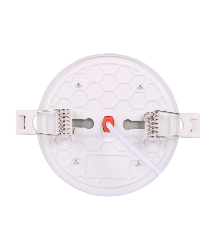 Algarve 100mm Round Downlight 10W LED 4000K 910lm White Cut Out 55-70mm Driver Included 3yrs Warranty-4