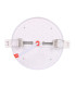 Algarve 120mm Round Downlight 15W LED 3000K 1300lm White Cut Out 55-95mm Driver Included 3yrs Warranty-4