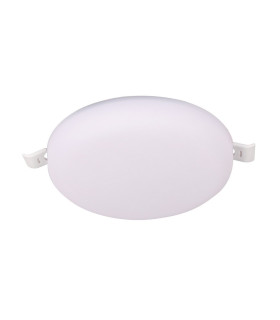 Algarve 120mm Round Downlight 15W LED 4000K 1400lm White Cut Out 55-95mm Driver Included 3yrs Warranty-1