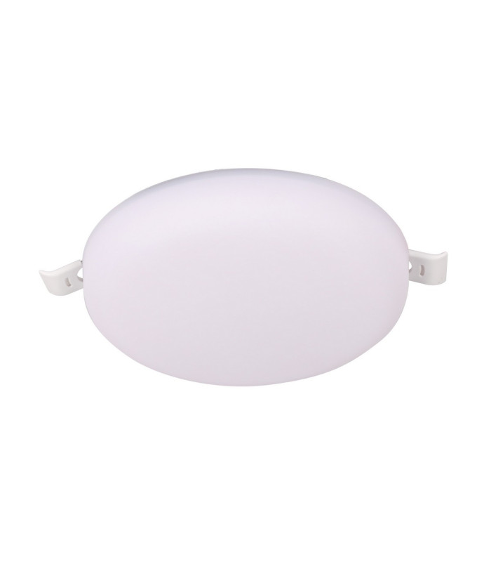 Algarve 120mm Round Downlight 15W LED 4000K 1400lm White Cut Out 55-95mm Driver Included 3yrs Warranty-1