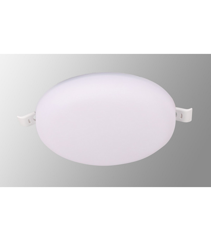 Algarve 120mm Round Downlight 15W LED 4000K 1400lm White Cut Out 55-95mm Driver Included 3yrs Warranty-2