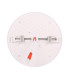 Algarve 170mm Round Downlight 22W LED 3000K 1900lm White Cut Out 55-140mm Driver Included 3yrs Warranty-4