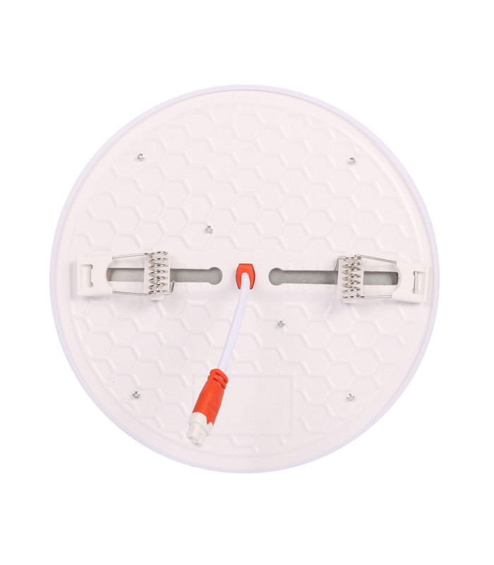 Algarve 170mm Round Downlight 22W LED 3000K 1900lm White Cut Out 55-140mm Driver Included 3yrs Warranty-4