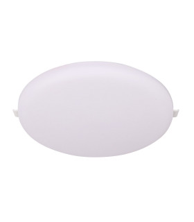 Algarve 220mm Round Downlight 32W LED 3000K 2800lm White Cut Out 55-190mm Driver Included 3yrs Warranty-1