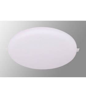 Algarve 220mm Round Downlight 32W LED 3000K 2800lm White Cut Out 55-190mm Driver Included 3yrs Warranty-2