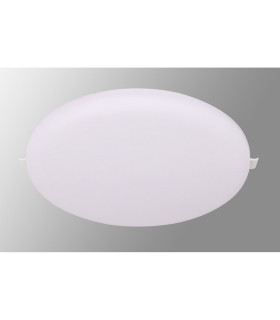 Algarve 220mm Round Downlight 32W LED 4000K 3000lm White Cut Out 55-190mm Driver Included 3yrs Warranty-2