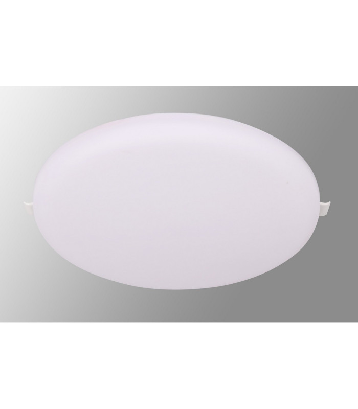 Algarve 220mm Round Downlight 32W LED 4000K 3000lm White Cut Out 55-190mm Driver Included 3yrs Warranty-2