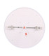 Algarve 220mm Round Downlight 32W LED 4000K 3000lm White Cut Out 55-190mm Driver Included 3yrs Warranty-4