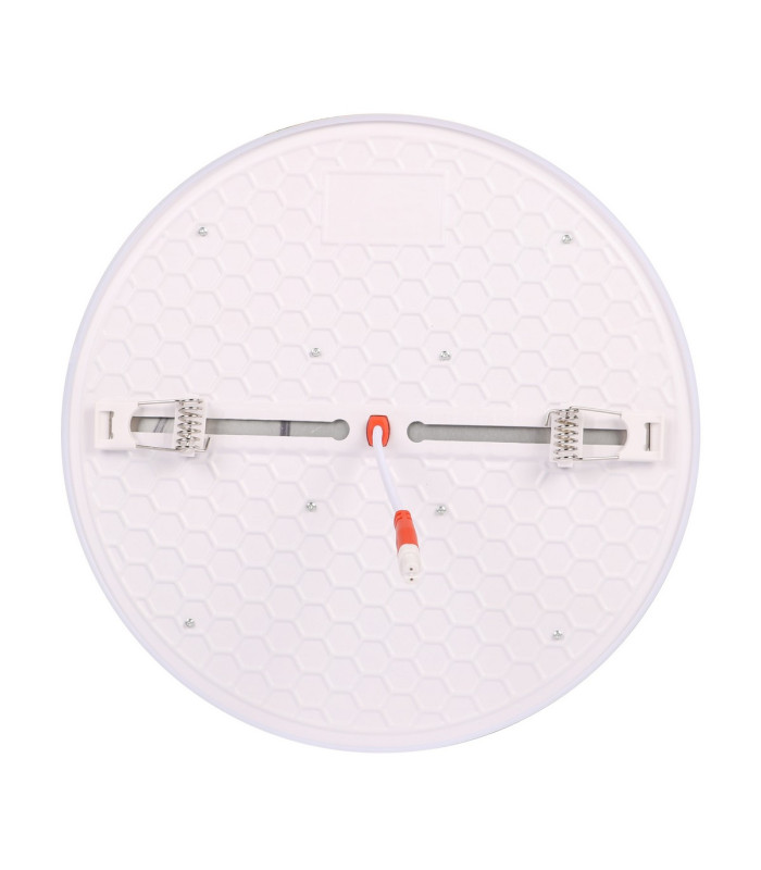 Algarve 220mm Round Downlight 32W LED 4000K 3000lm White Cut Out 55-190mm Driver Included 3yrs Warranty-4