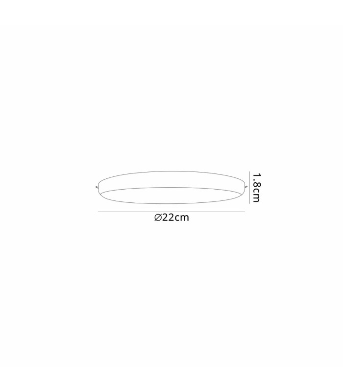 Algarve 220mm Round Downlight 32W LED 4000K 3000lm White Cut Out 55-190mm Driver Included 3yrs Warranty-7