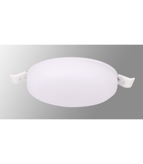 Algarve 85mm Round Downlight 8W LED 3000K 700lm White Cut Out 55-60mm Driver Included 3yrs Warranty-2