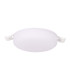 Algarve 85mm Round Downlight 8W LED 4000K 735lm White Cut Out 55-60mm Driver Included 3yrs Warranty-1