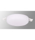 Algarve 85mm Round Downlight 8W LED 4000K 735lm White Cut Out 55-60mm Driver Included 3yrs Warranty-2