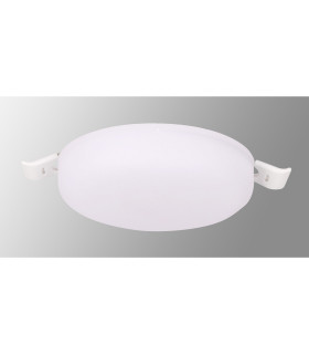 Algarve 85mm Round Downlight 8W LED 4000K 735lm White Cut Out 55-60mm Driver Included 3yrs Warranty-2