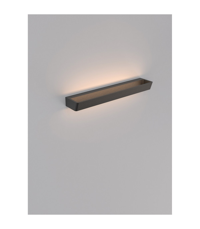 Altea Wall Lamp 40W LED 3000K 3200lm Black 3yrs Warranty-3