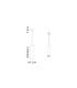 Bolonia 1 Light Pendant 7W LED CCT Switchable 2700/3200/4000K 970/1050/1058lm White 3yrs Warranty-6
