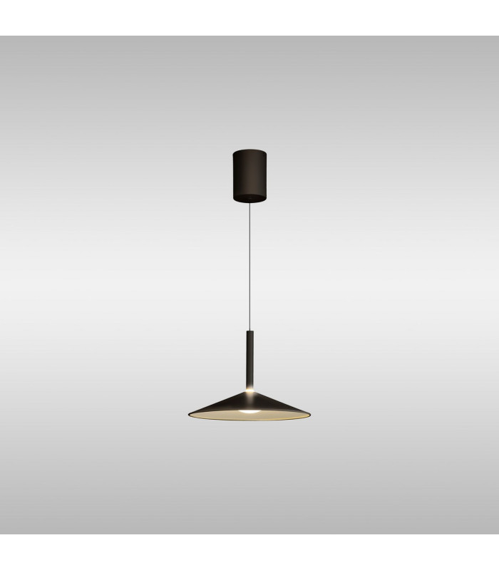 Calice 32cm Rise And Fall Pendant 9W LED 3000K 800lm Black/White 3yrs Warranty-2