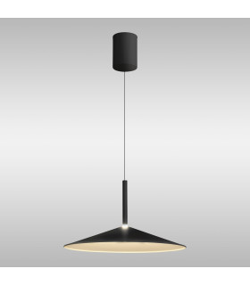 Calice 48cm Rise And Fall Pendant 16W LED 3000K 1200lm Black/White 3yrs Warranty-2