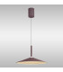 Calice 48cm Rise And Fall Pendant 16W LED 3000K 1200lm Coffee/White 3yrs Warranty-2