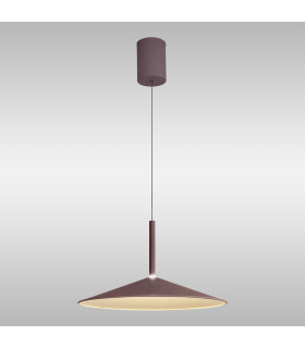 Calice 48cm Rise And Fall Pendant 16W LED 3000K 1200lm Coffee/White 3yrs Warranty-2