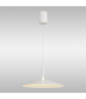 Calice 48cm Rise And Fall Pendant 16W LED 3000K 1200lm White 3yrs Warranty-2