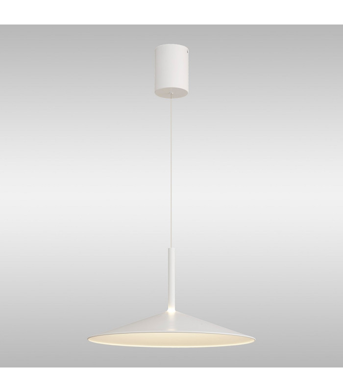 Calice 48cm Rise And Fall Pendant 16W LED 3000K 1200lm White 3yrs Warranty-2