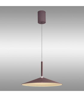 Calice 48cm Rise And Fall Pendant Dimmable 16W LED 3000K 1200lm Coffee/White 3yrs Warranty-2