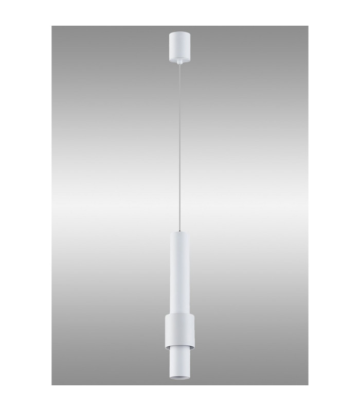 Clifton 1 Light Pendant 7W LED 3000K 770lm White 3yrs Warranty-2