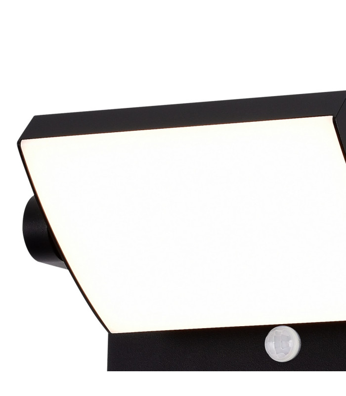 Cooper Motion Sensor Wall Lamp Adjustable 20W LED 3000K 1700lm IP54 Black 3yrs Warranty-6