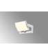 Cooper Motion Sensor Wall Lamp Adjustable 20W LED 3000K 1700lm IP54 White 3yrs Warranty-2