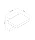 Cooper Wall Lamp 20W LED 3000K 1700lm IP54 White 3yrs Warranty-5